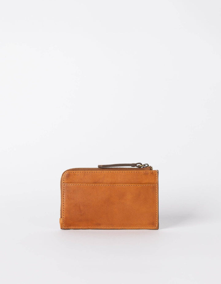Lola Coin Purse, Cognac Classic Leather