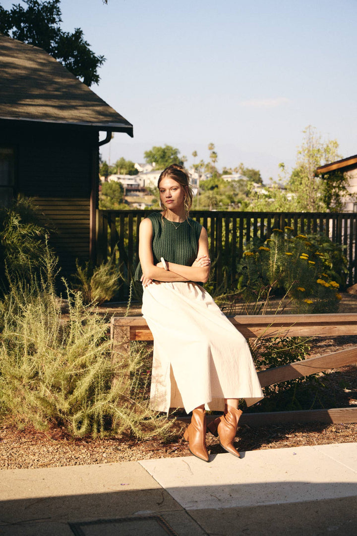 Forest Green Sweater Dress