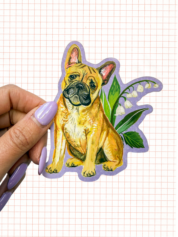 French Bulldog Sticker