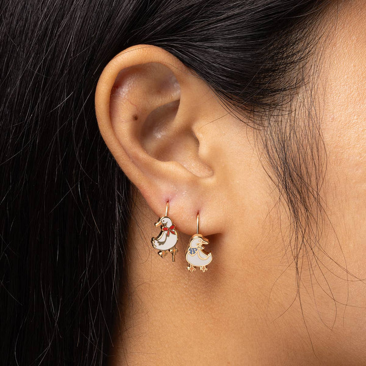 Duck Earrings
