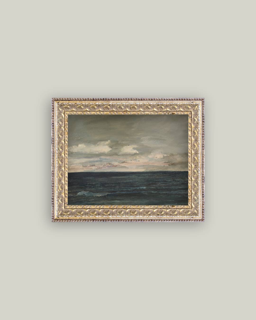 Ocean View Framed Antique Art, 10x8