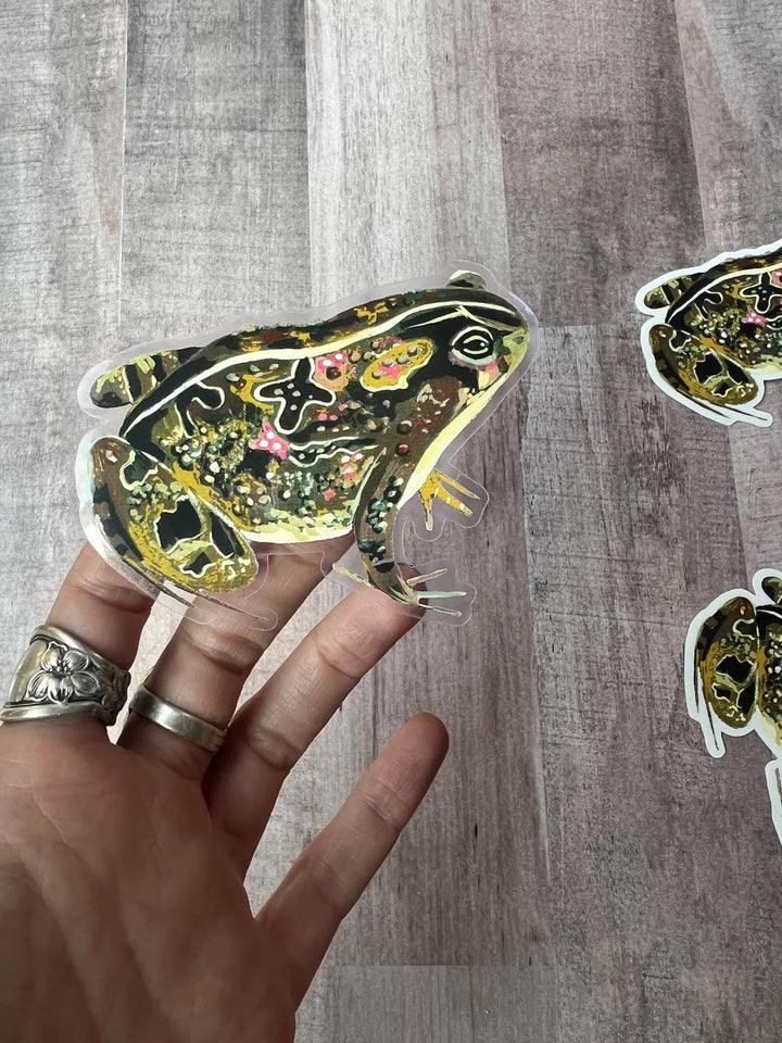 Garden Toad Sticker