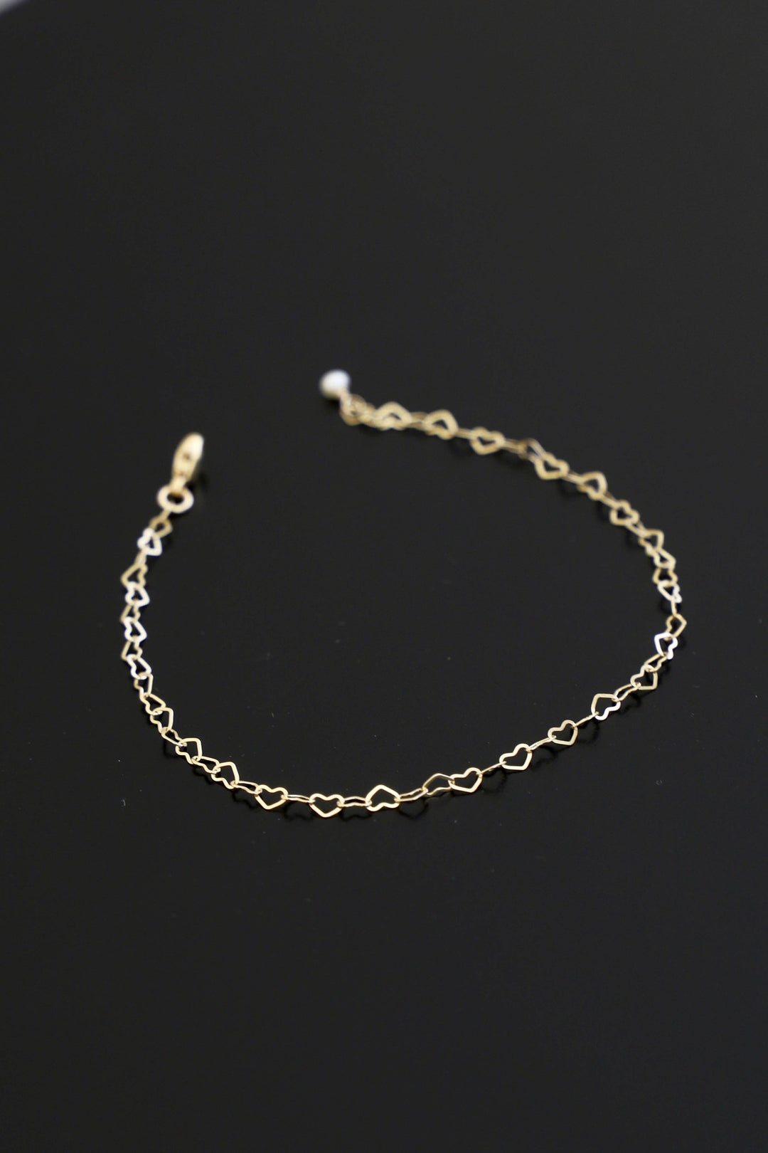 Heart Chain Bracelet