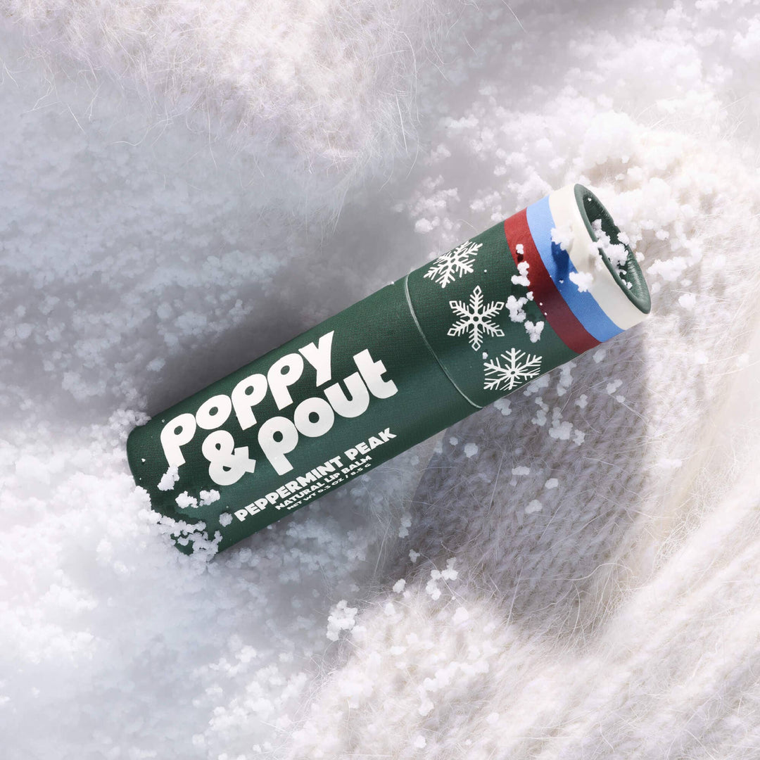 Lip Balm, Retro Ski, Peppermint Peak, Limited Edition