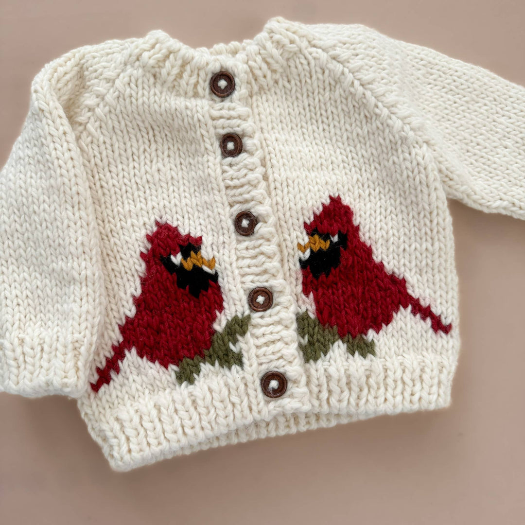 Kids Cardinal Cardigan