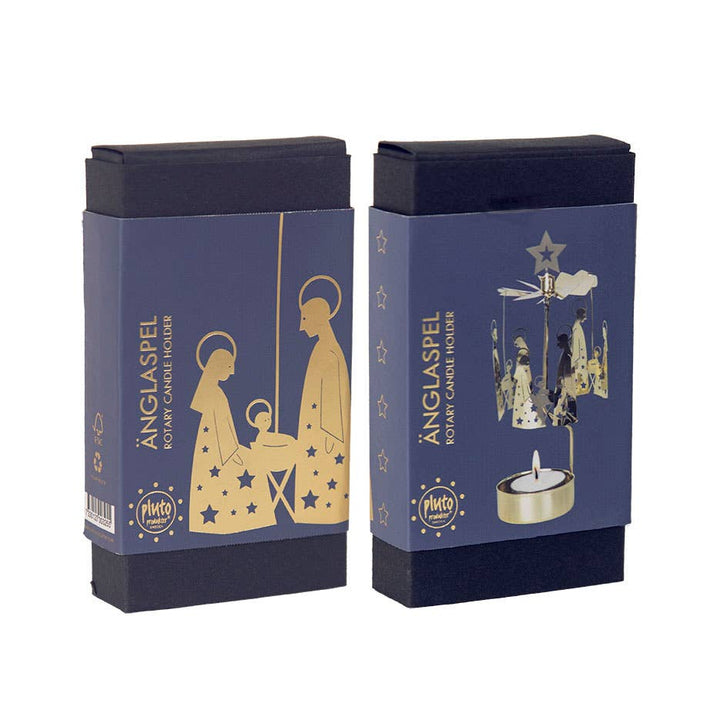 Rotary Candleholder, Nativity Family
