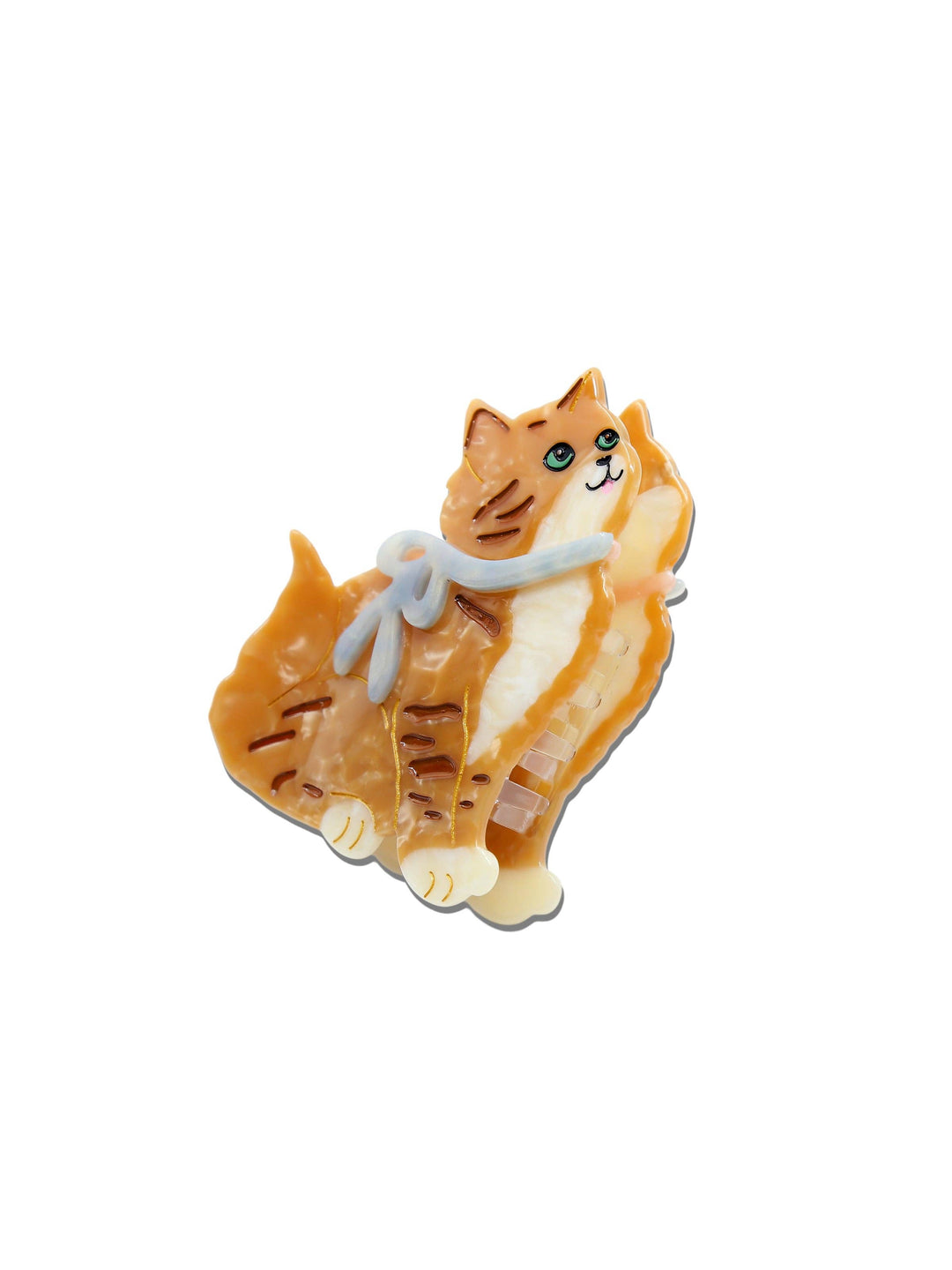 Vintage Kitten Claw Hair Clip, Hand Painted | Eco-Friendly