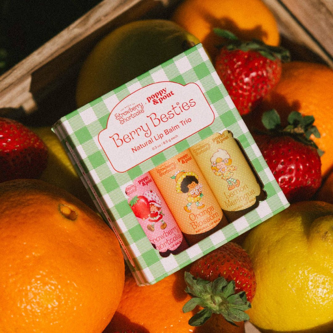 Limited Edition Lip Balm Trio, Berry Besties
