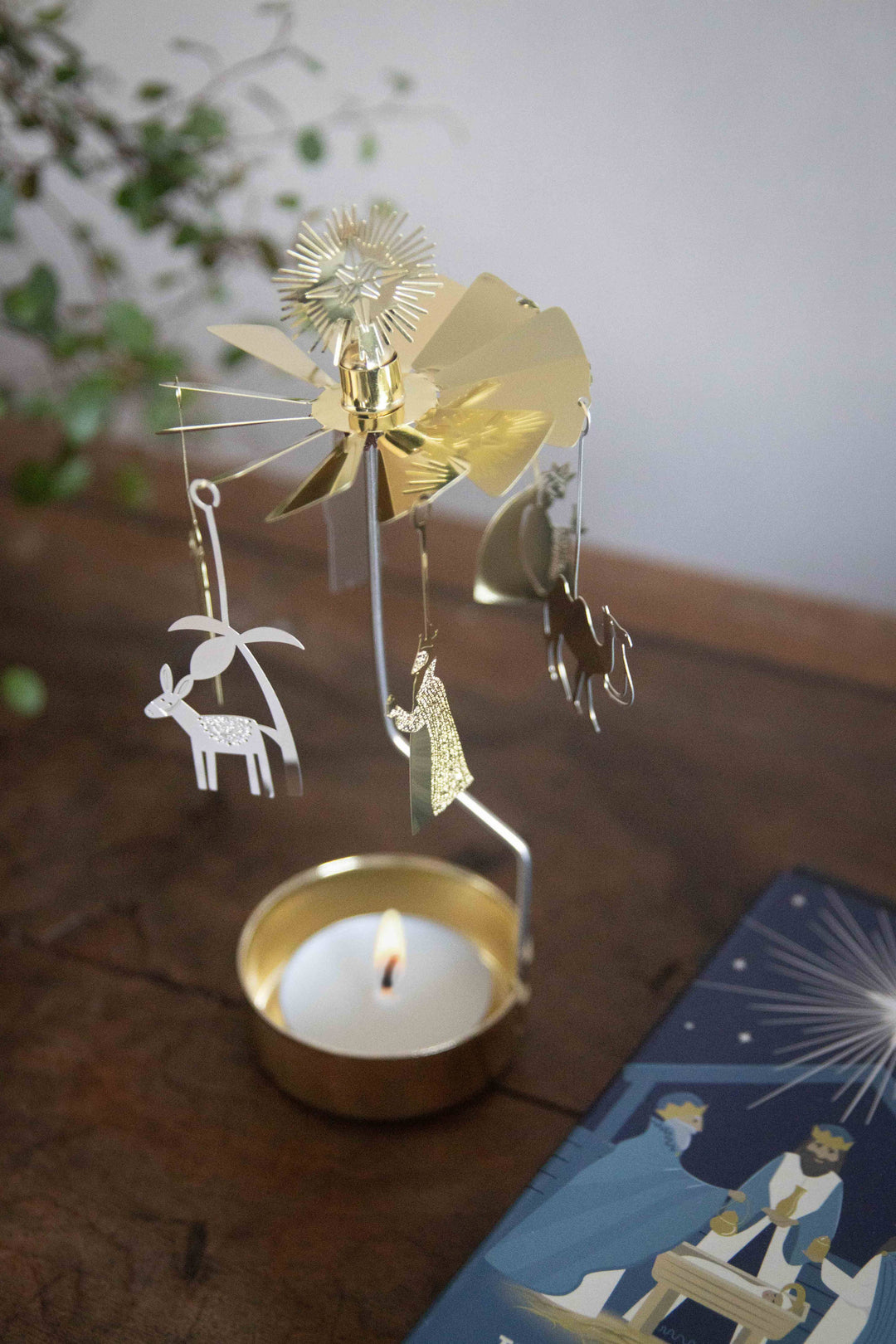 Star of Bethlehem Rotary Candleholder