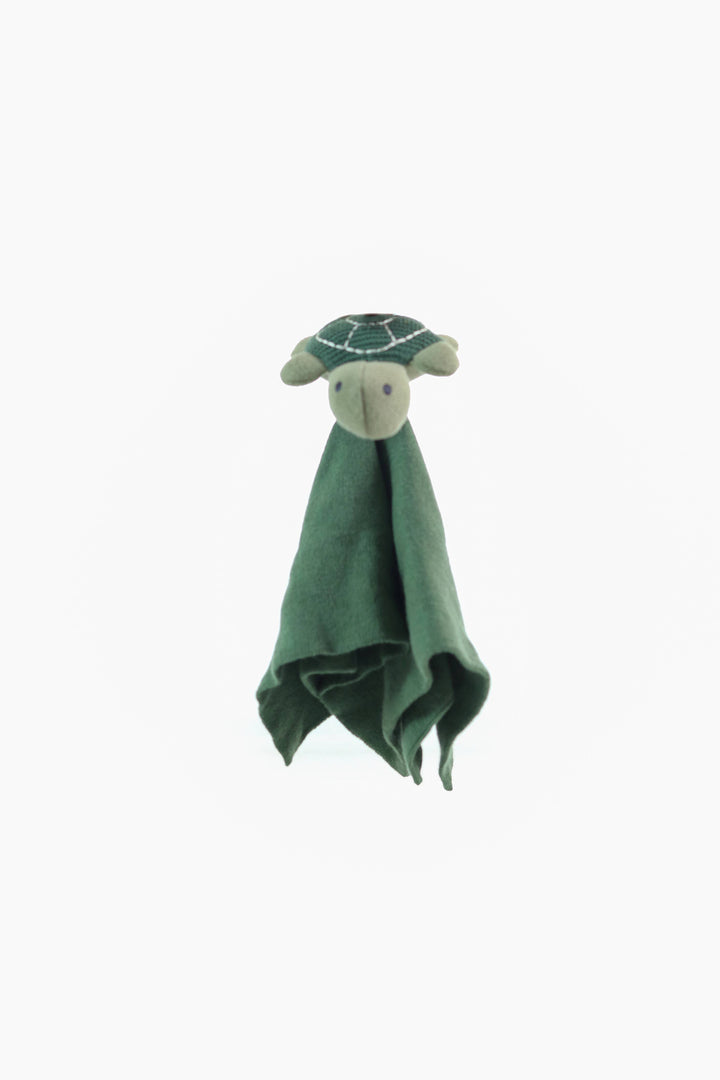 Turtle Lovey Security Blanket