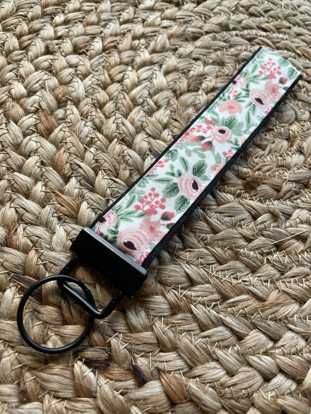 Light Pink Rosa Keychain Wristlet