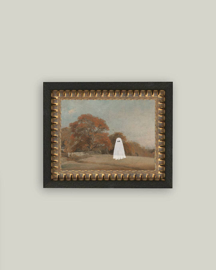 Field Ghost Framed Antique Art, 2 Sizes