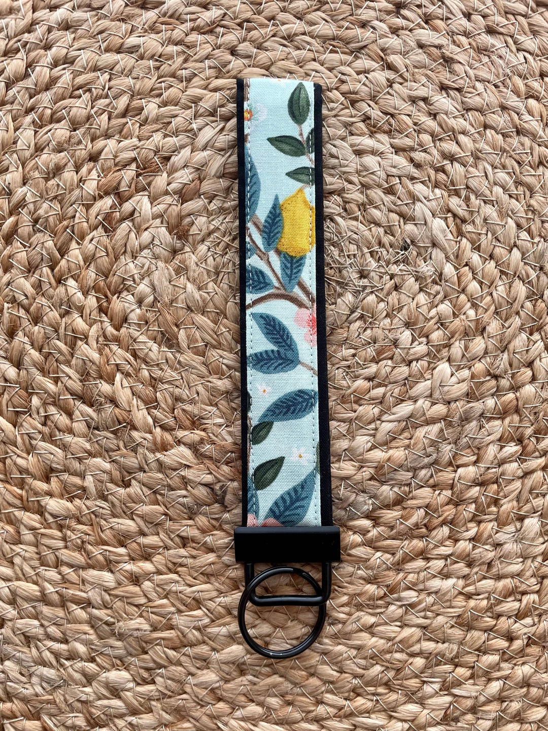 Citrus Grove Mint Keychain Wristlet