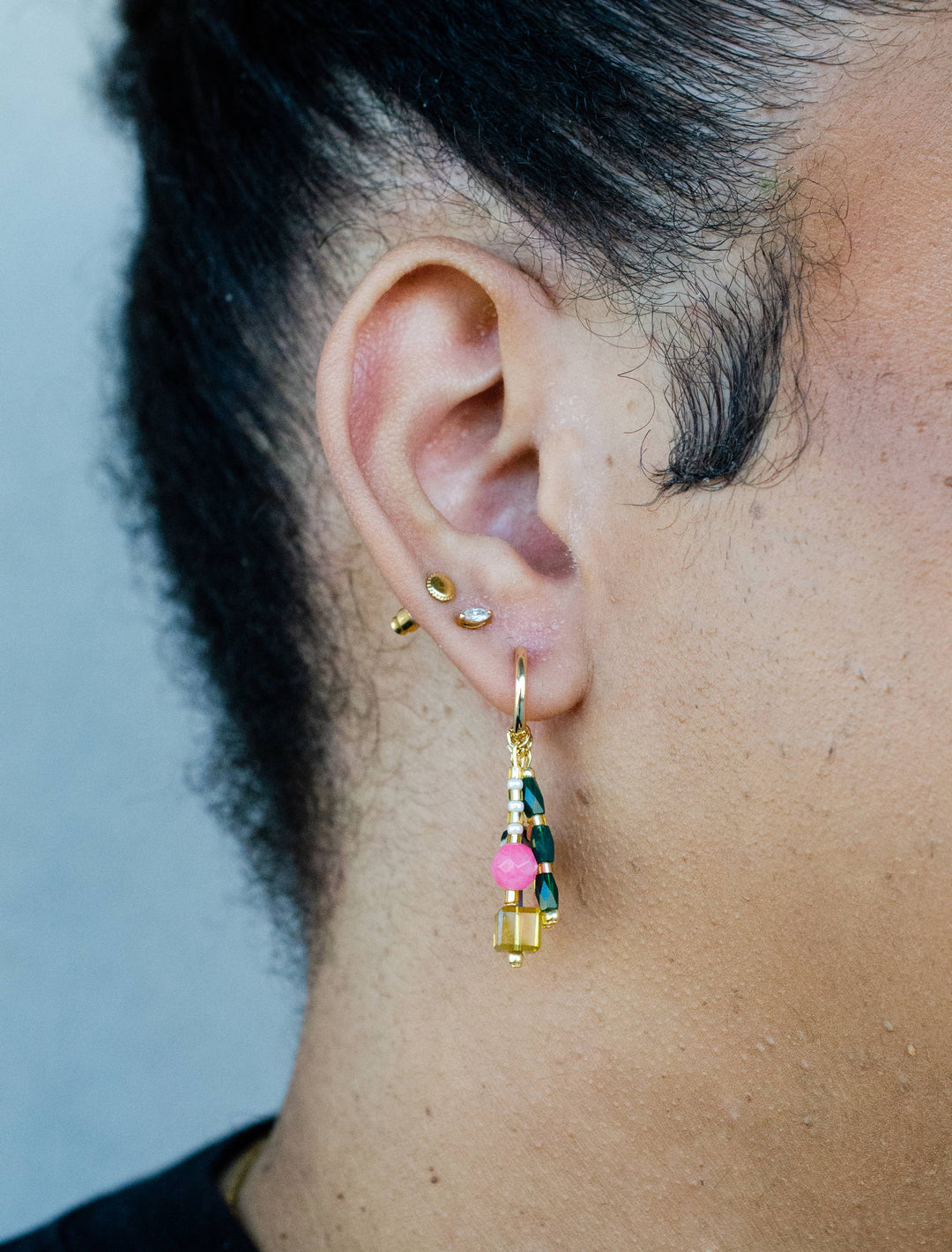 Stevie Beaded Charm Earrings