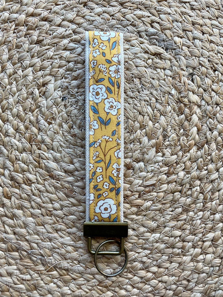 Sunshine Garden Keychain Wristlet