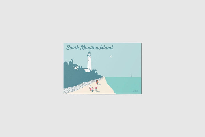 South Manitou Island Travel Postcard