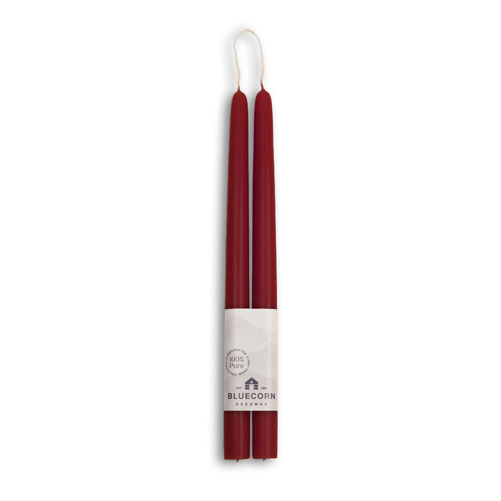 Apricot Beeswax Tapers, 4 Sizes