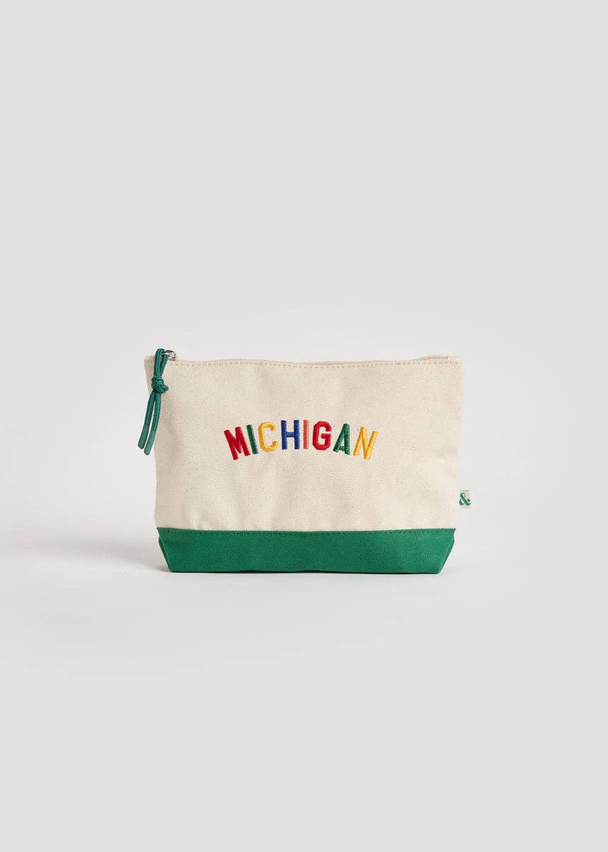 Michigan Icons Pouch