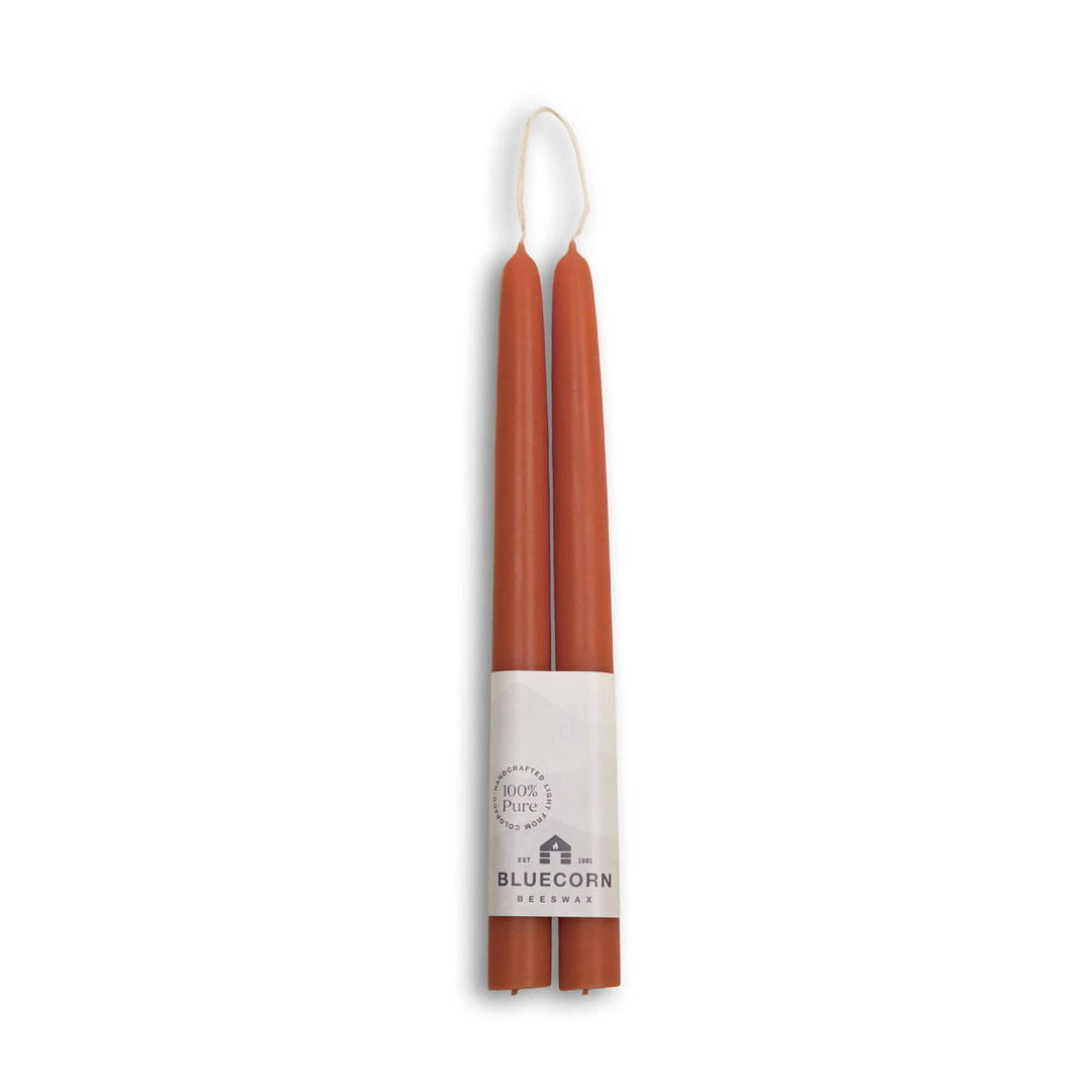 Sky Blue Beeswax Tapers, 3 Sizes