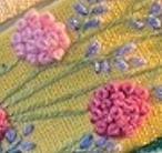 Summer Floral Embroidered Headband