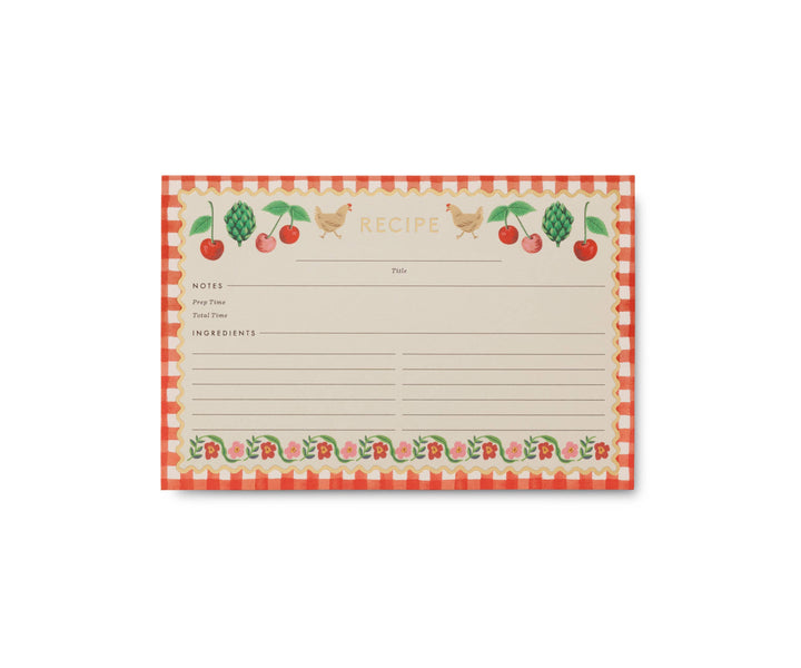 Cherry Farm Recipe Cards