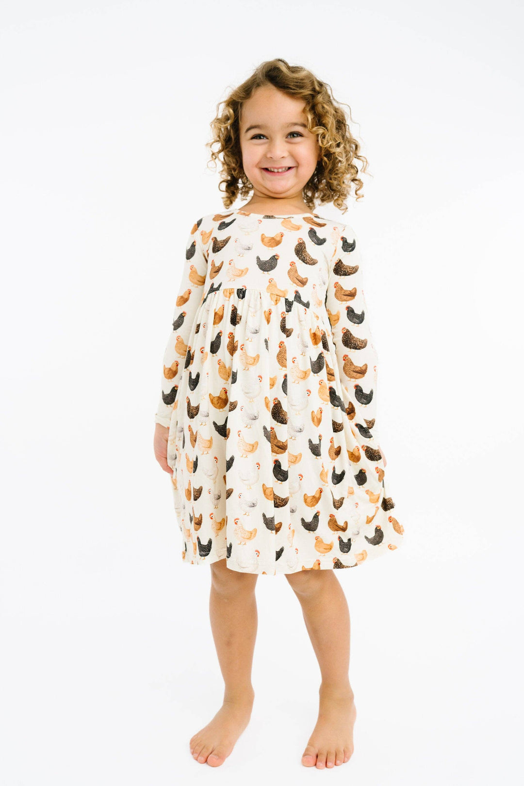 Backyard Chickens Bamboo Dress