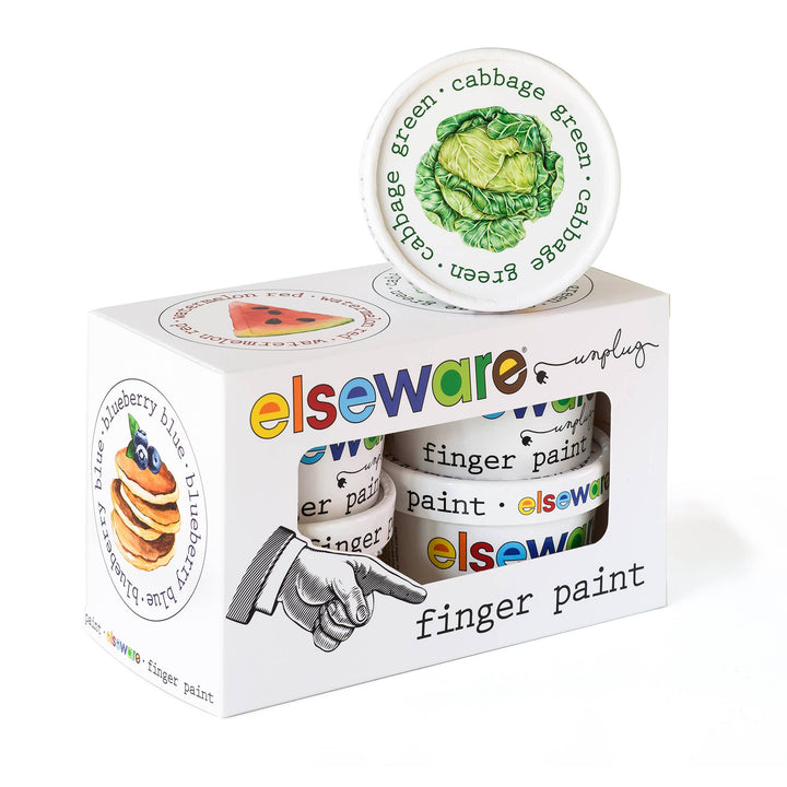 All-Natural Finger Paint, Taste Safe