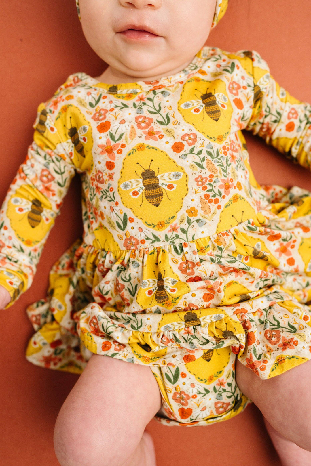 Sweet Bee Long Sleeve Bamboo Dress
