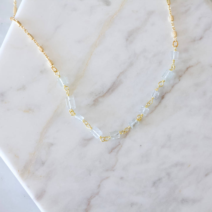 Quartz Chip Necklace