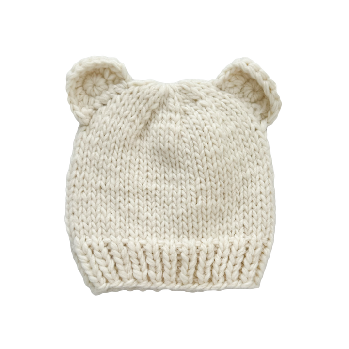 Bear Hat in Cream