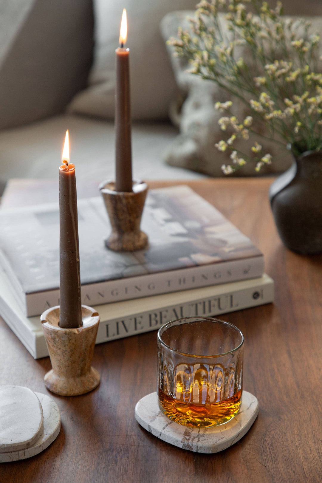 Handblown Fluted Tumbler, 2 Sizes