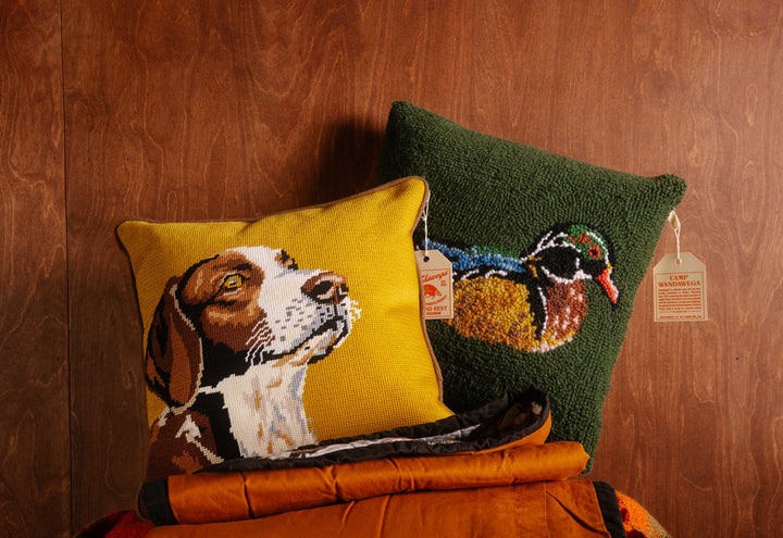 Wood Duck Hook PIllow