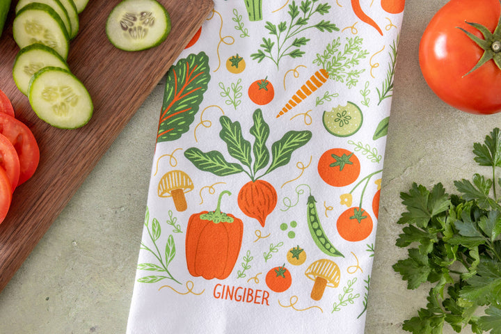 Veggie Tea Towel