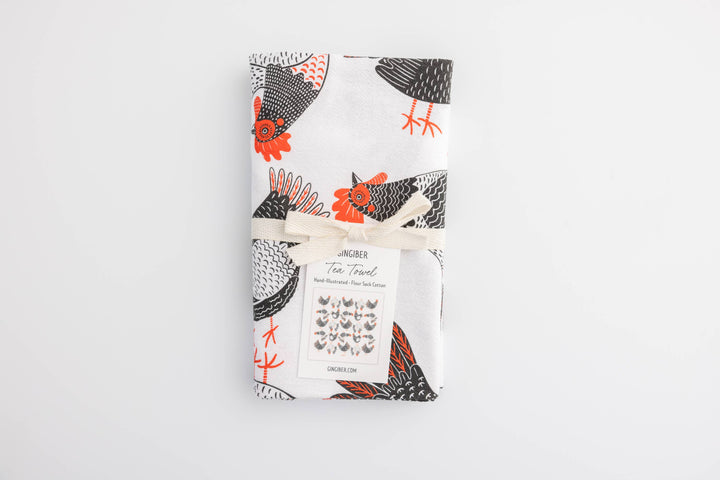 Chicken Tea Towel