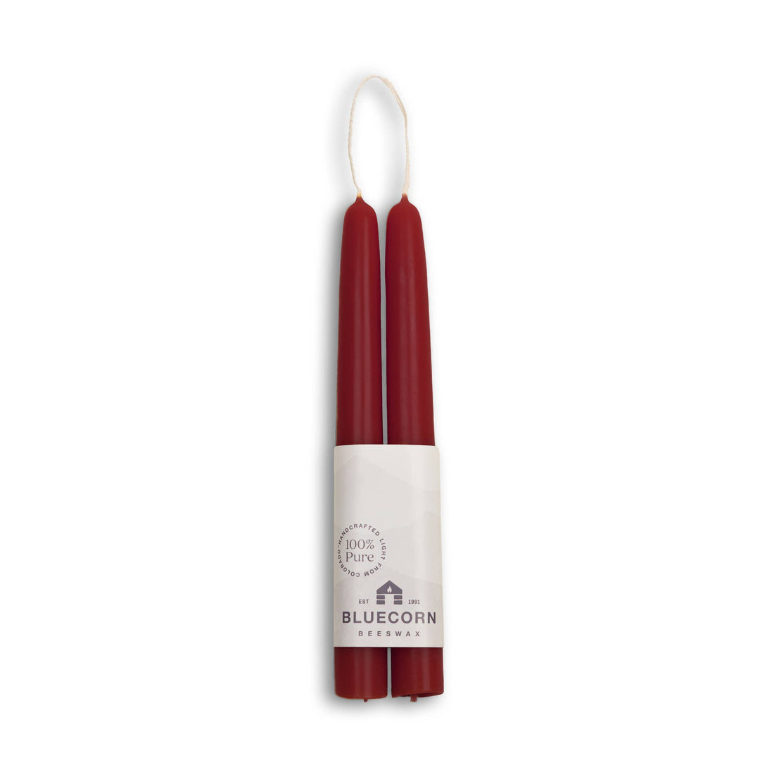 Ivory Beeswax Tapers, 4 Sizes