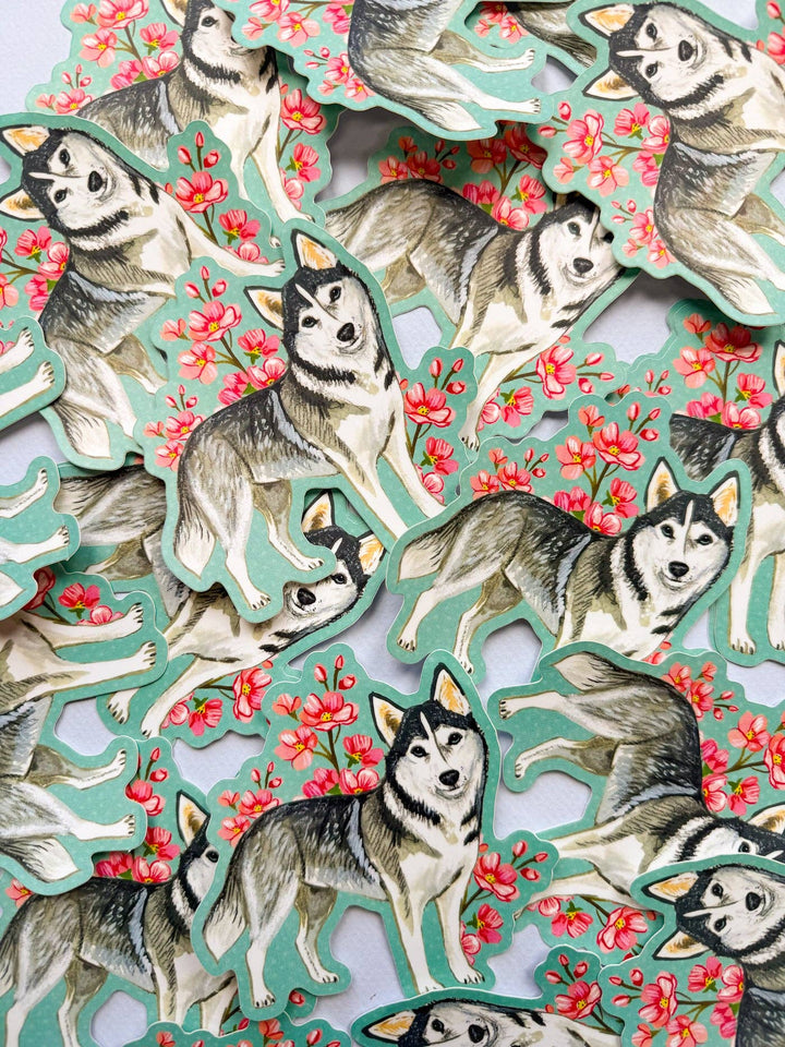 Husky Sticker