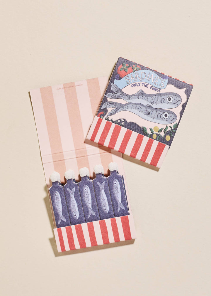 Sardine Tin Printed Matchbook