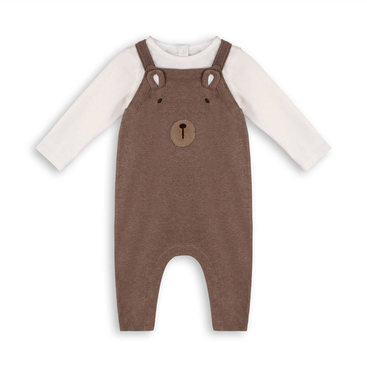 Baby Bear Overall & Bodysuit Set