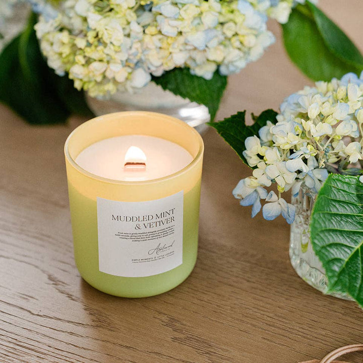 Muddled Mint &amp; Vetiver Candle