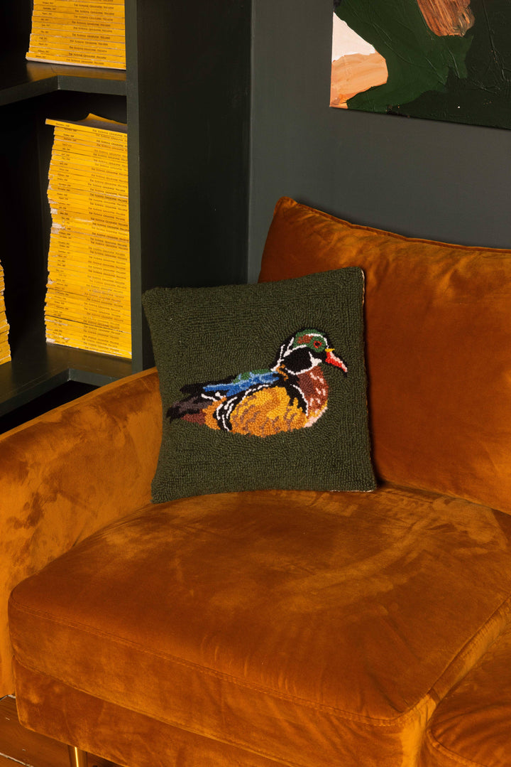 Wood Duck Hook PIllow