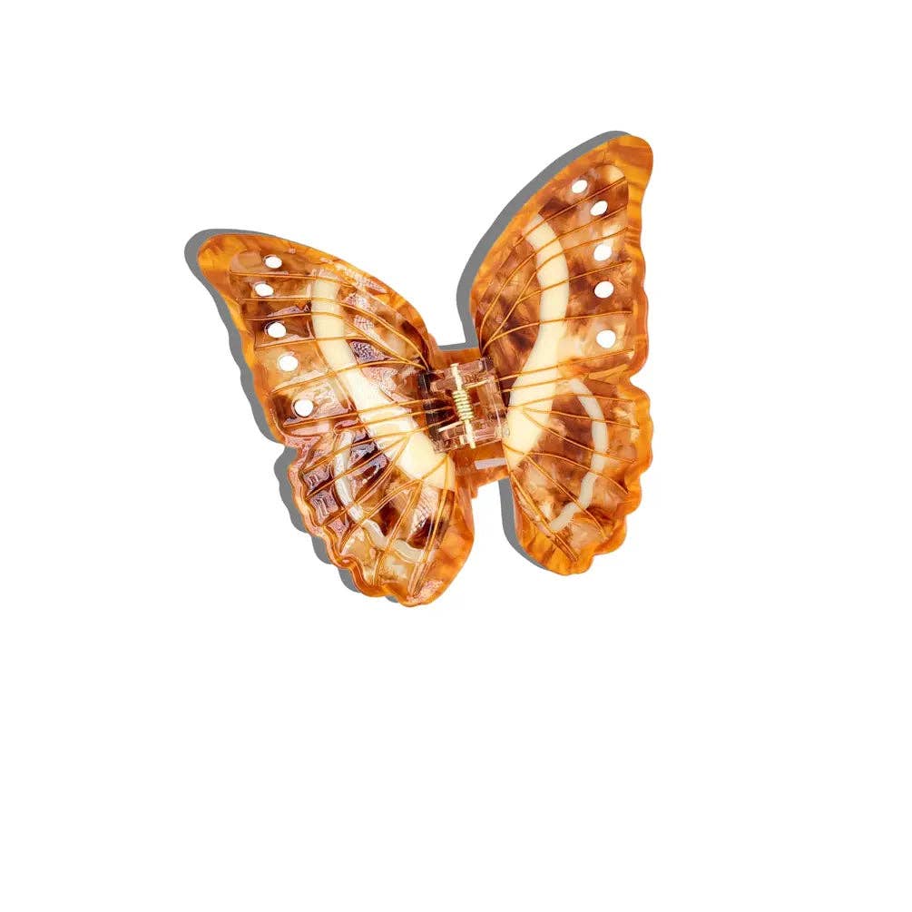 Morpho Butterfly Claw Hair Clip