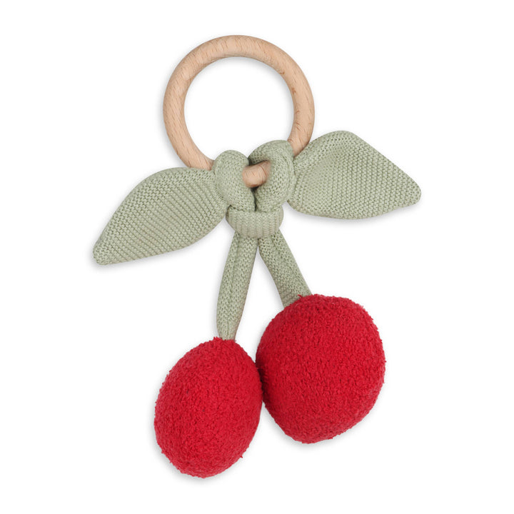 Cherry Orchard Baby Blanket + Rattle Gift Set