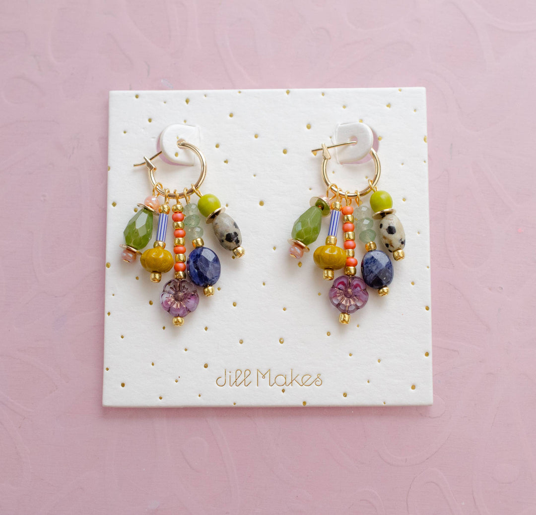 Quinn Charm Dangle Earrings