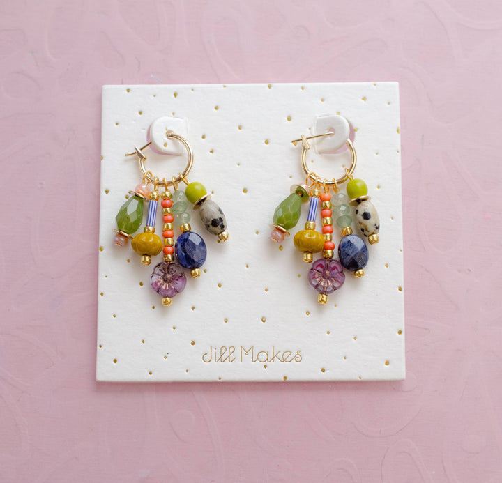 Quinn Charm Dangle Earrings