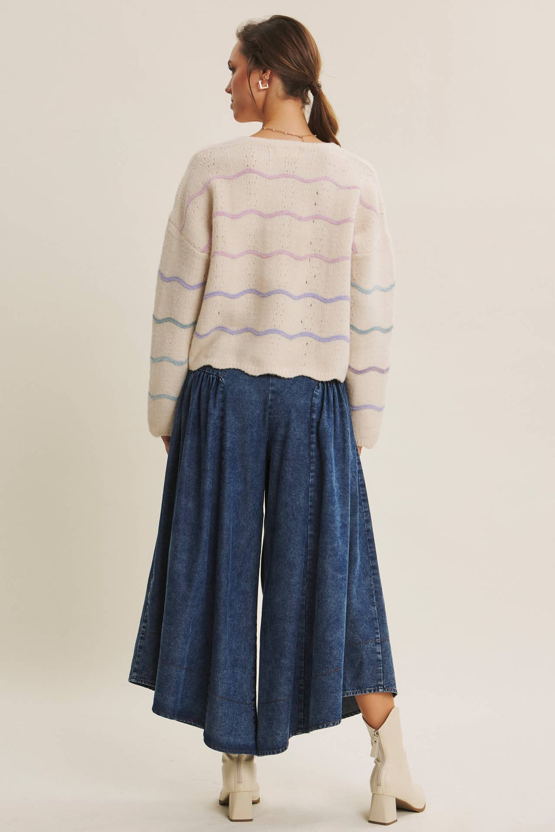 Ombre Wool Blend Sweater
