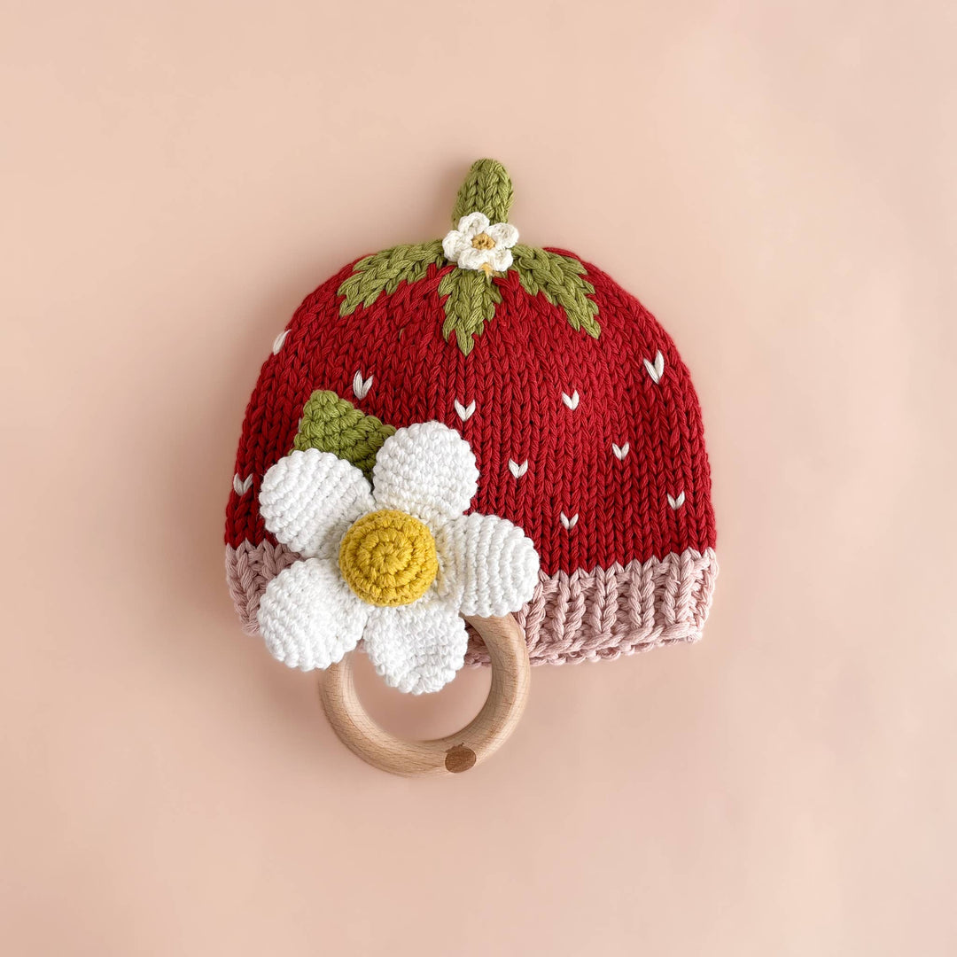 Strawberry Beanie Baby Hat