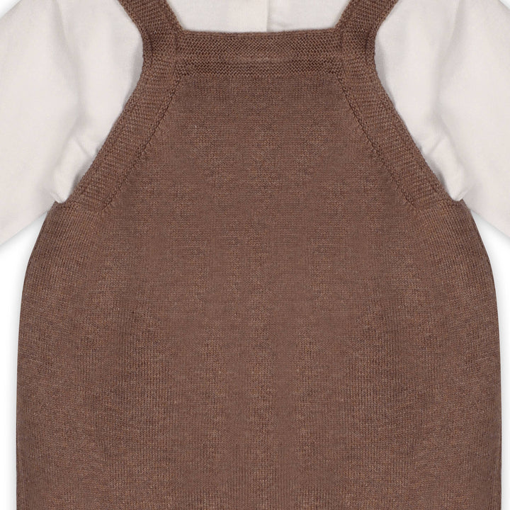 Baby Bear Overall & Bodysuit Set