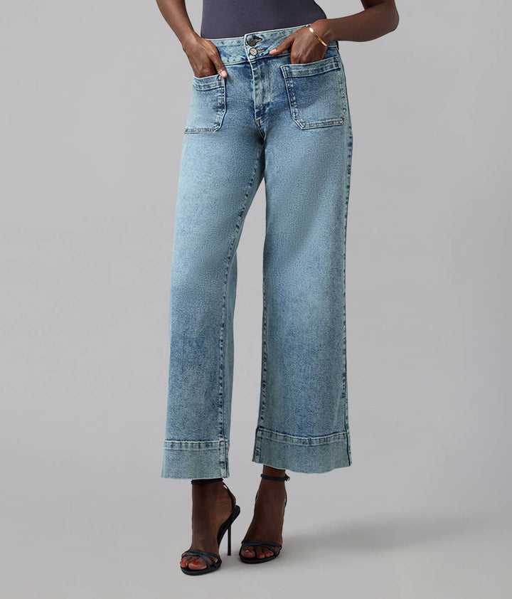 Colette High Rise Wide Leg Jeans