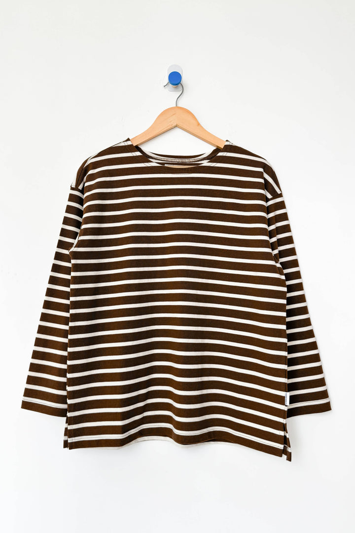 White Stripe on Coffee, Marseille Top
