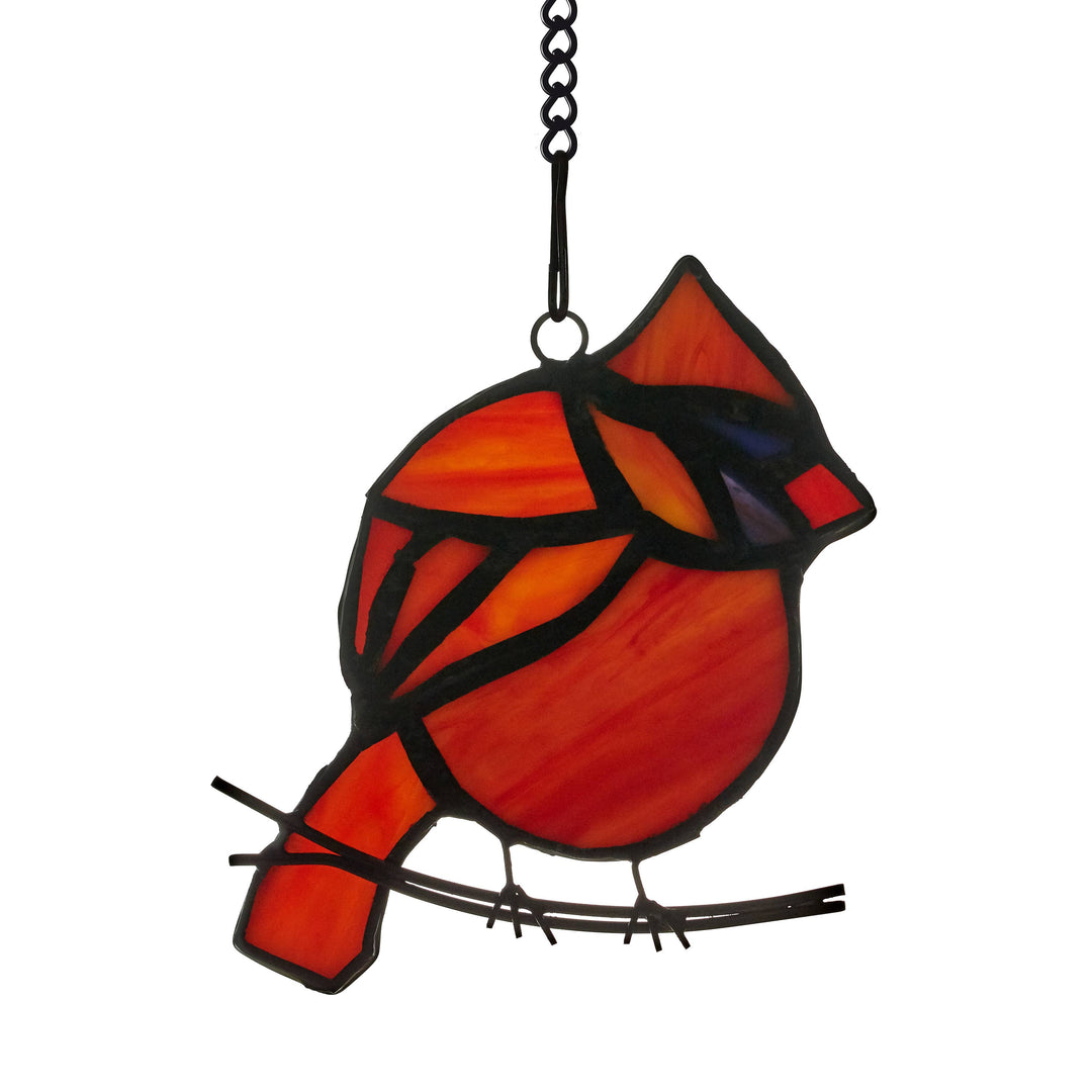 Bird Stained Glass Suncatcher, 4 Colors